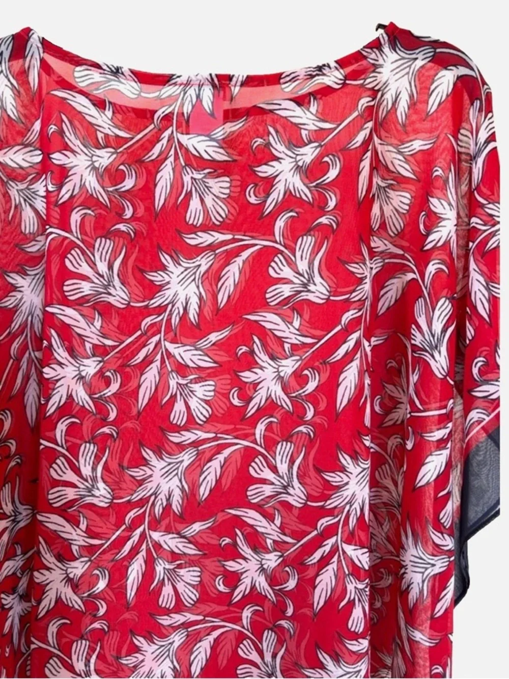 Talbots sheer poncho